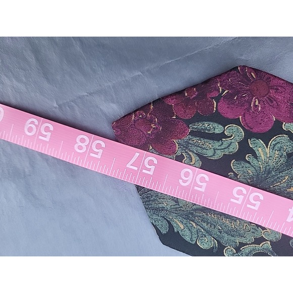 vintage tino cosina silk floral tie made in italy - Picture 4 of 7